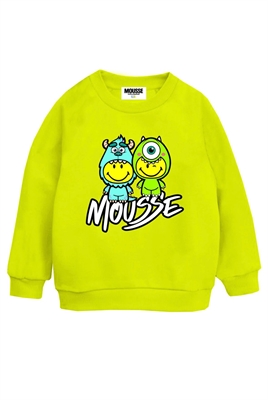 MOUSSE FELPA GIRO MONSTER FRIENDS HKFG366Y2