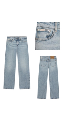 CKLEIN HR WIDE LEG LIGHT BLUE VISUAL IG0IG02711