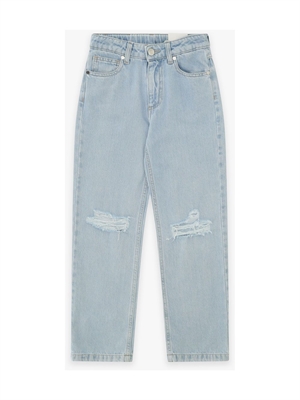 PLEASE panta zip 5 tsk denim slouchy 90'style VITA PHM8013G72