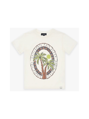 PLEASE t-shirt giroc. m/m st. California palm MBE8030B72
