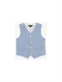 PLEASE gilet c/filetti e alamaro dtr JH01130B73