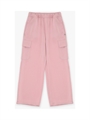 PLEASE pantalone elasticato con tasche e pattine PE06310G73