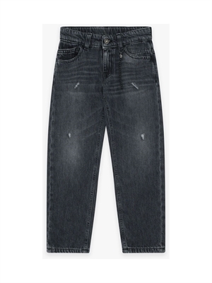 IMPERIAL panta 5 tsk denim SLOUCHY nero PHV0W21B75