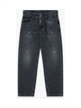 IMPERIAL panta 5 tsk denim SLOUCHY nero PHV0W21B75
