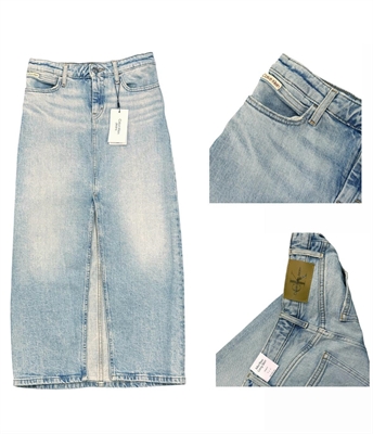 CKLEIN DENIM MAXI SKIRT IG0IG02718