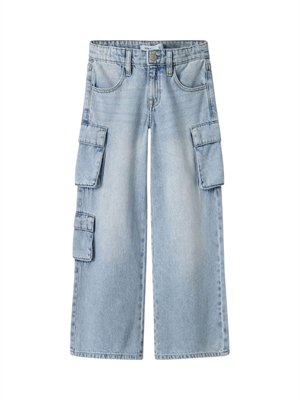 NAMEIT NKFBELLA WIDE CARGO JEANS 8772-BE NOOS 13237173