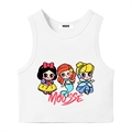 MOUSSE TANK JERSEY WH LOVE PRINCESS  SKTC375W