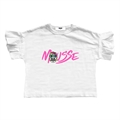 MOUSSE T-SHIRT CROP SL JER W CATBEACH SKTSC376W