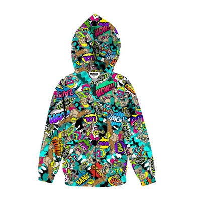 MOUSSE ZIP HOODIE MAORIMONSTER SKFZ383
