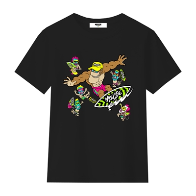 MOUSSE T-SHIRT BLACK MAORIMONSTER SKTS383B