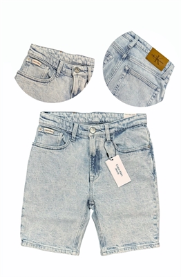 CKLEIN CLEAN SKY BLUE REG. DENIM SHOR IB0IB02432