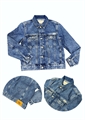 CKLEIN BRIGHT MID BLUE DNM TRUCKER IB0IB02505