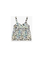 PLEASE top camicia a bretelline fantasia CC79364G72