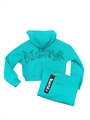 DISCLAIMER MAGLIA CORTA BIMBA IN FELPA C/CAPPUCCIO 25EDK58517