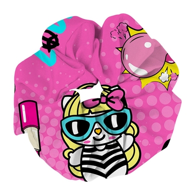 MOUSSE SCRUNCHIE CATBEACH SKEL376