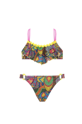 4GIVENESS TOP VOLANT SNAKE SKIN GBWBK5104