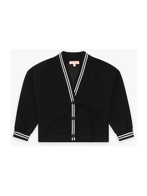IMPERIAL cardigan m/l con collo smacchinato rigato in MO LG34172G80
