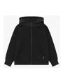IMPERIAL felpa giroc.m/l zippata con capp.in contrasto LK35040B80