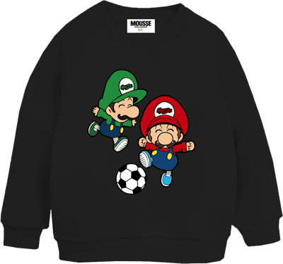 MOUSSE SWEATSHIRT BROSOCCER BLACK PKFG180B