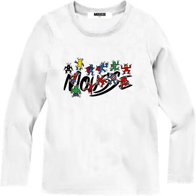 MOUSSE T-SHIRT ML SUPERKEITH WHITE PKTL210W