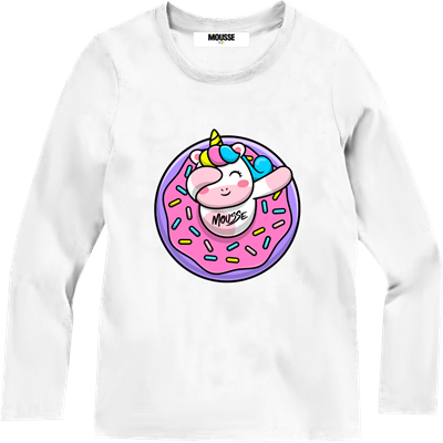MOUSSE T-SHIRT ML UNISTAR WHITE PKTL110W