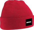 MOUSSE BEANIE BOX LOGO RED PKCLR