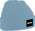 MOUSSE BEANIE BOX LOGO AZURE PKCLA