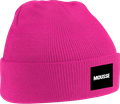 MOUSSE BEANIE BOX LOGO FUCSIA PKCLF