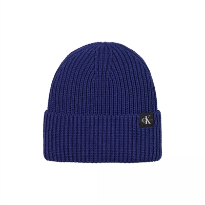 CKLEIN MONOGRAM RIB BEANIE IU0IU00440  L-XL