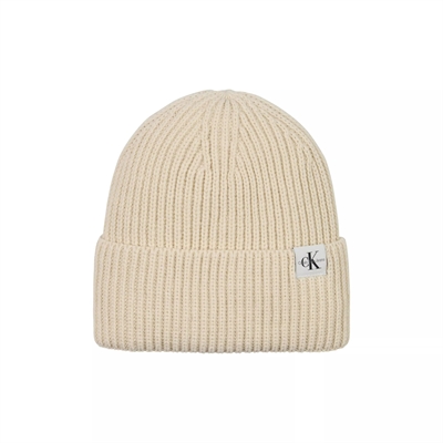 CKLEIN MONOGRAM RIB BEANIE IU0IU00440  L-XL