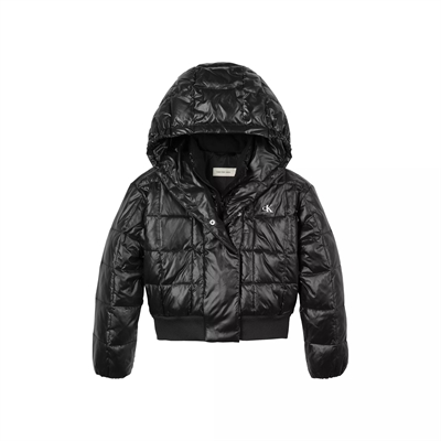 CKLEIN ARCHIVE GRID PUFFER JACKET IG0IG02988