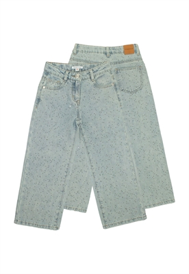 TOBETOO PANTALONE JEANS BAMBINA TB998