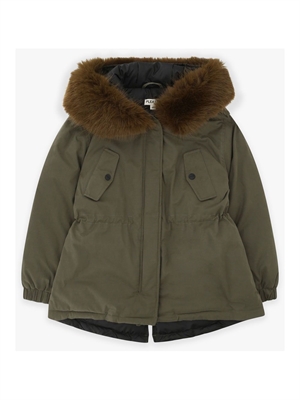 PLEASE giubbino parka con cappuccio JE16160G78