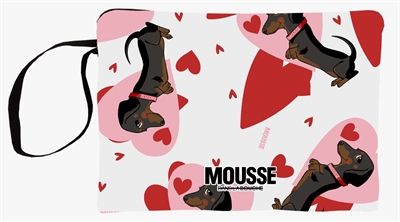 MOUSSE POCHETTE BASSET LKP130