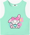MOUSSE TANK CROP LEOHAPPY MINT LKTC140M