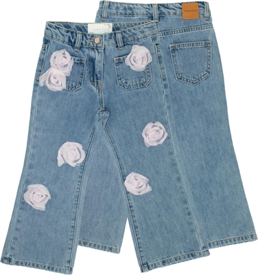 TOBETOO PANTALONE JEANS BAMBINA TB1596