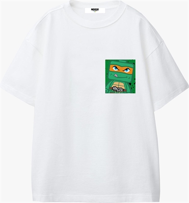 MOUSSE T-SHIRT POCKET PIZZATURTLE LKTT230