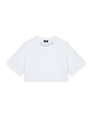 DISCLAIMER MAGLIA BIMBA OVER CROP IN JERSEY  26EDK58952