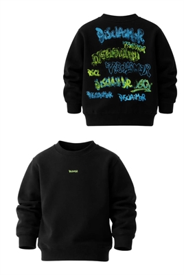 DISCLAIMER MAGLIA BIMBO IN FELPA  26EDK58817