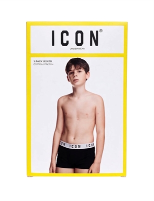 ICON BOXER TRIPACK IBUBX001733